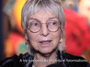 "Entrevista a una de las artistas de Hiperrealismo 1967-2012"