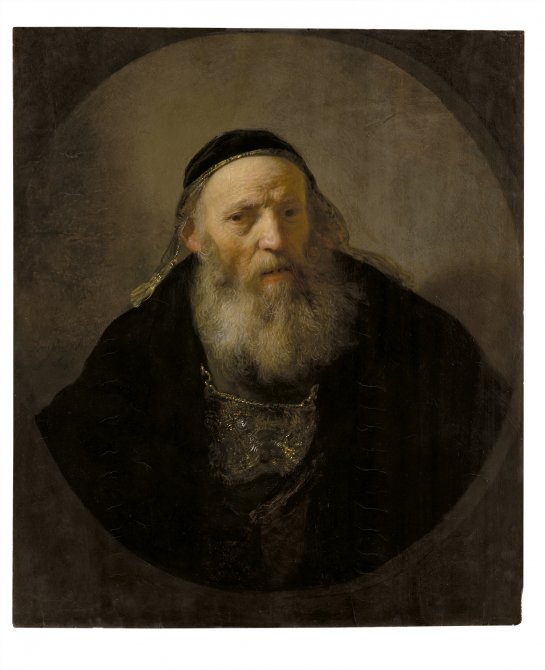 Bust of an Old Man in Fanciful Costume, Rembrandt