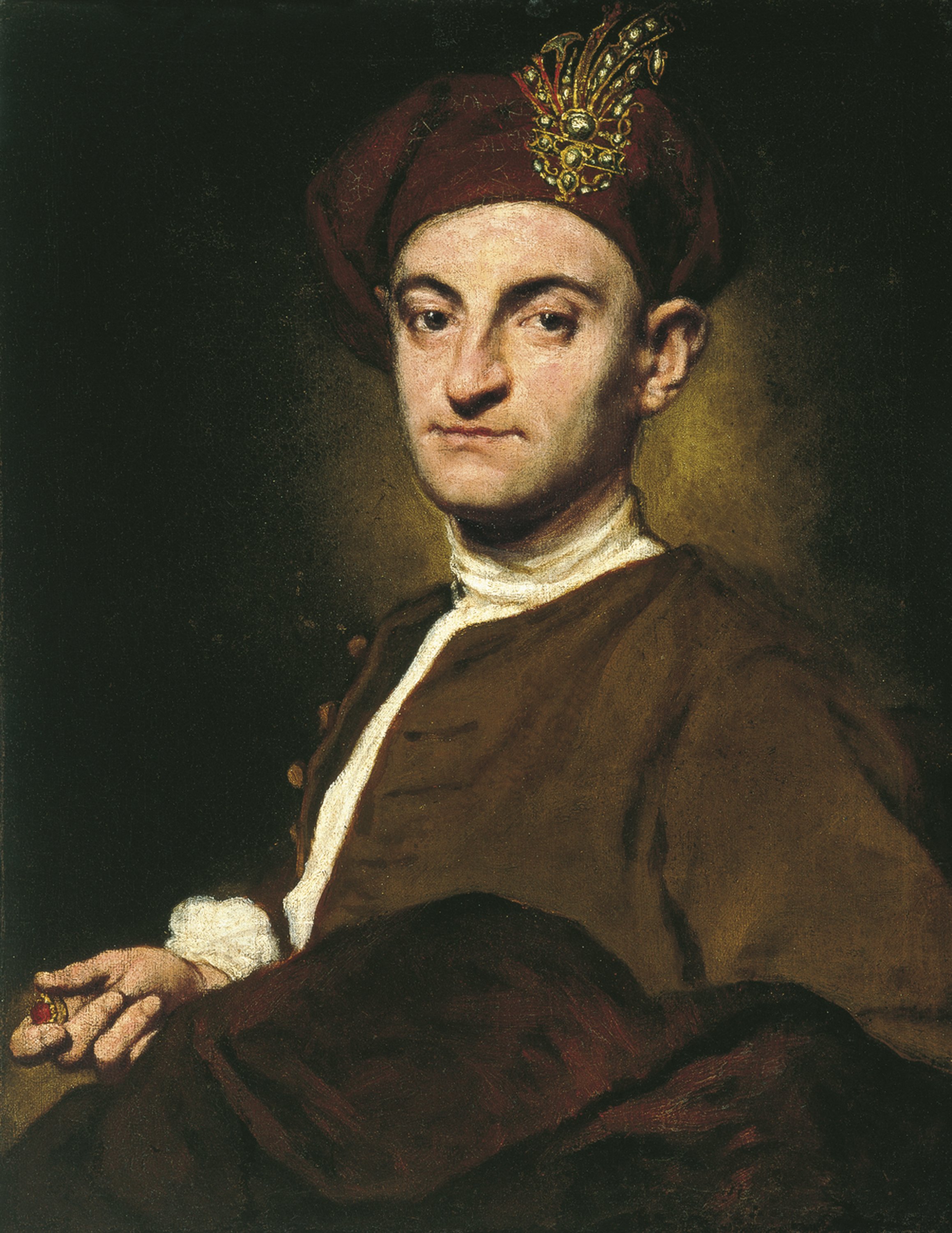 Retrato de un orfebre. Giuseppe (llamado Fra' Galgario) Ghislandi
