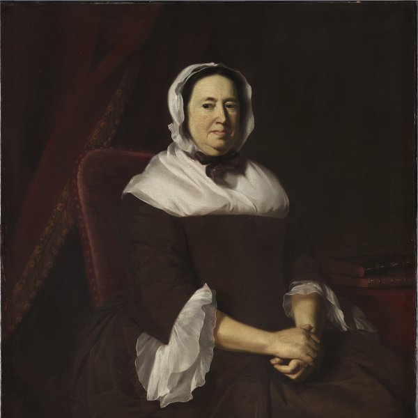 Retrato de Miriam Kilby, mujer de Samuel Hill