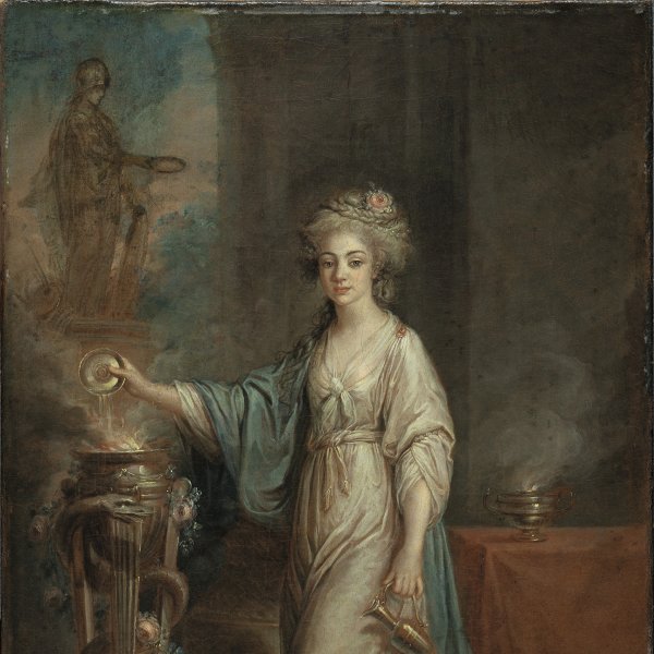 Portrait of a Lady as a Vestal Virgin