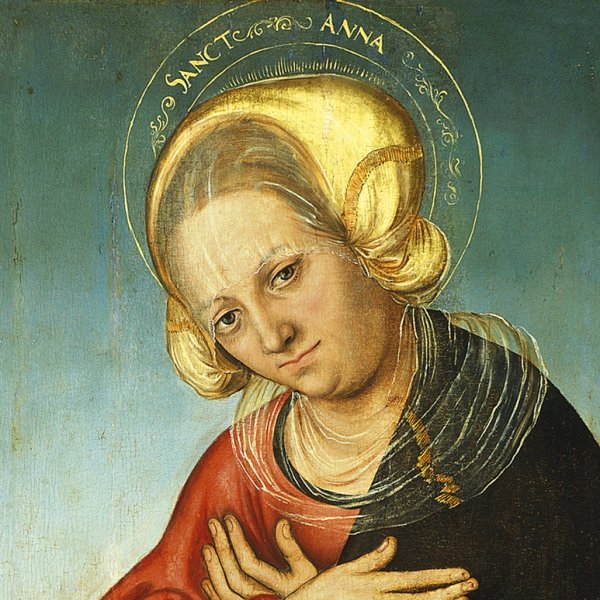 Saint Anne with the Duchess Barbara of Saxony as Donor (Interior right wing)