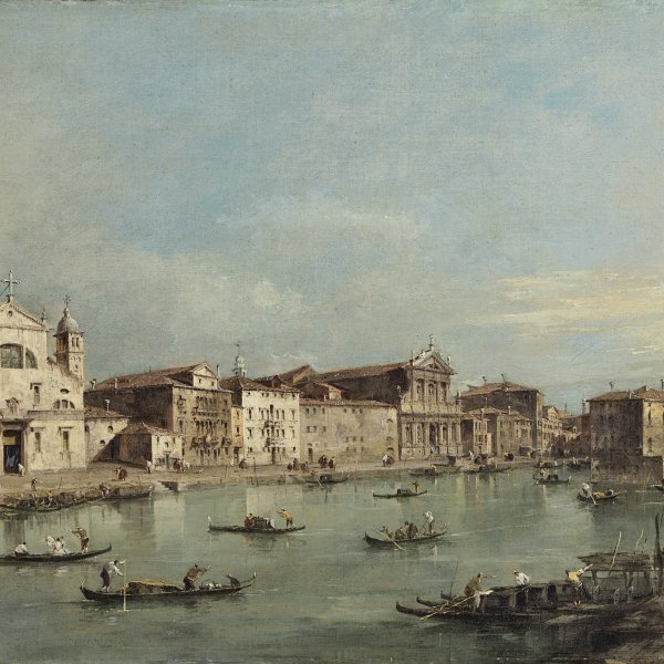 The Grand Canal with Santa Lucia and Santa Maria di Nazareth