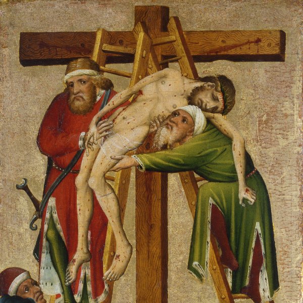 El Descendimiento de la cruz (anverso)