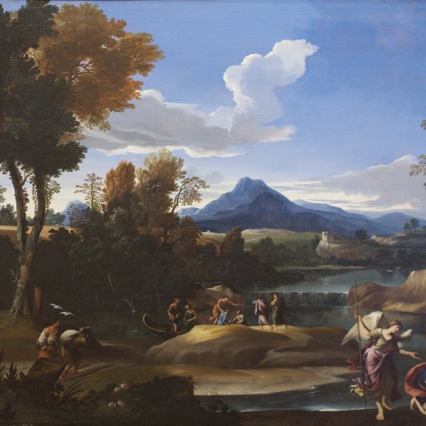 Landscape with Tobias and the Archangel Raphael