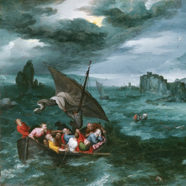 Cristo en la tempestad del mar de Galilea