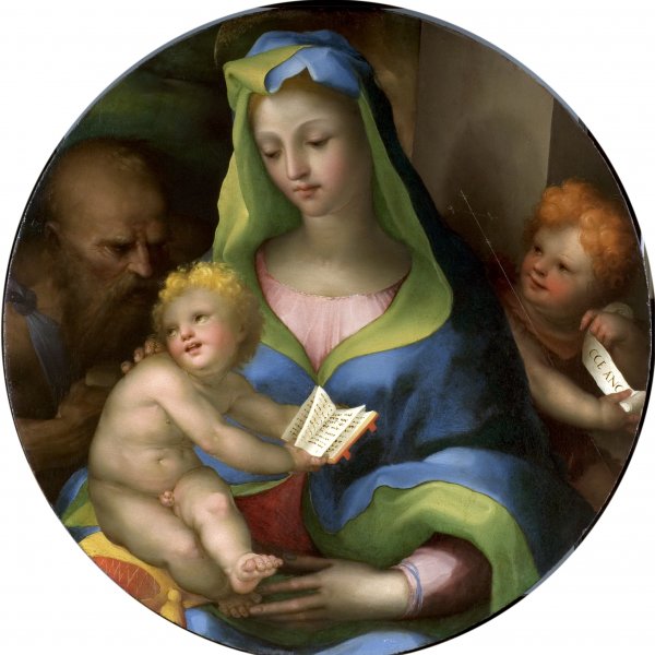 La Virgen y el Niño con san Juanito y san Jerónimo