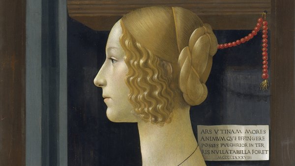 Portrait of Giovanna degli Albizzi Tornabuoni