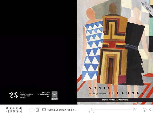 Digital magazine Sonia Delaunay. Art, design and fashion