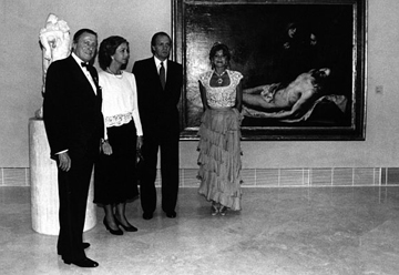 Inauguración del Museo Thyssen-Bornemisza, Madrid, 8 de octubre de 1992