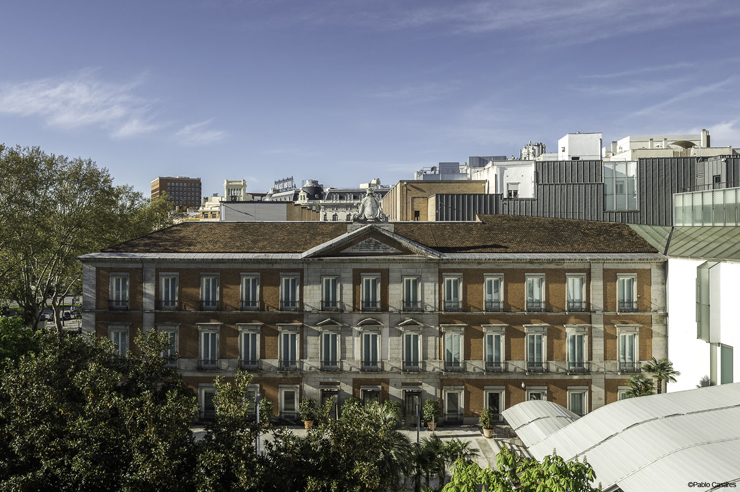 Fachada del Museo Nacional Thyssen-Bornemisza