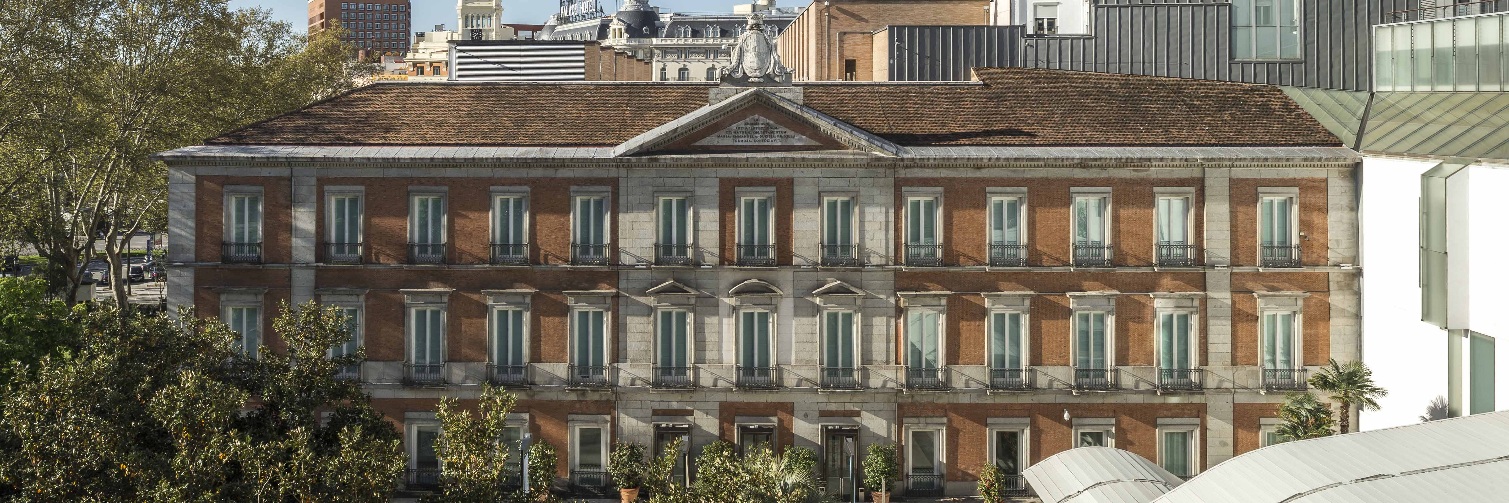 Fachada del Museo Nacional Thyssen-Bornemisza