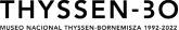 Logotipo del 30 aniversario del Museo Nacional Thyssen-Bornemisza