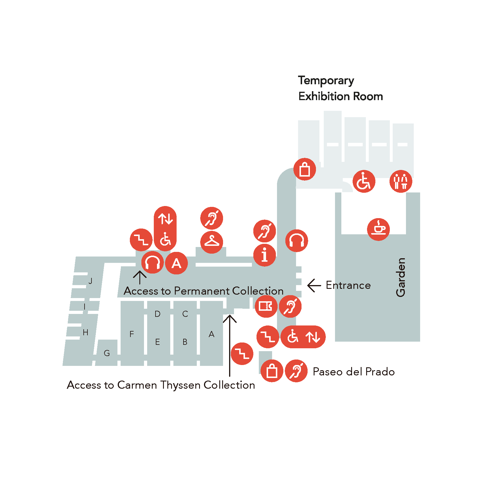 Ground floor. Museo Nacional Thyssen-Bornemisza