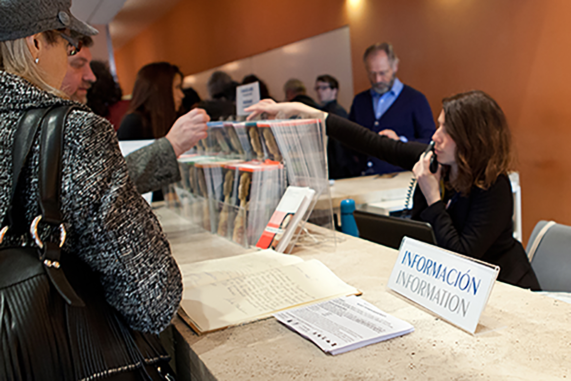 Information Desk. Museo Nacional Thyssen-Bornemisza