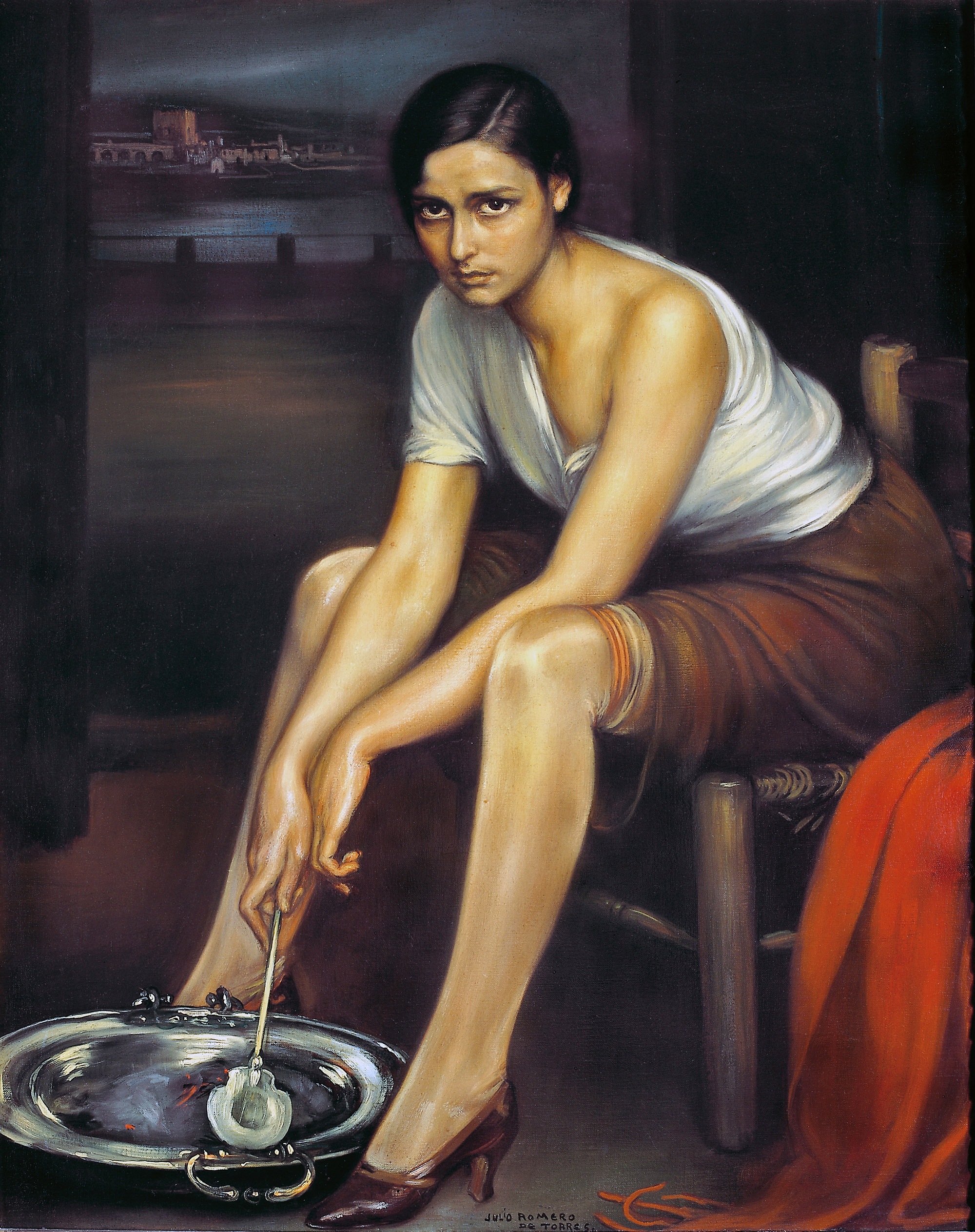 La Chiquita Piconera by Julio Romero de Torres | Museo Nacional