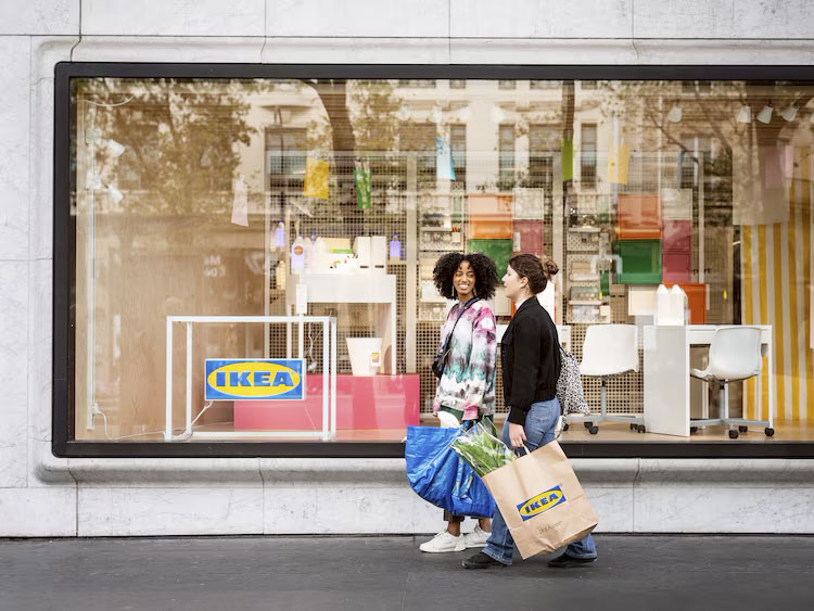 IKEA cuenta con 473 tiendas en 63 países diferentes.
