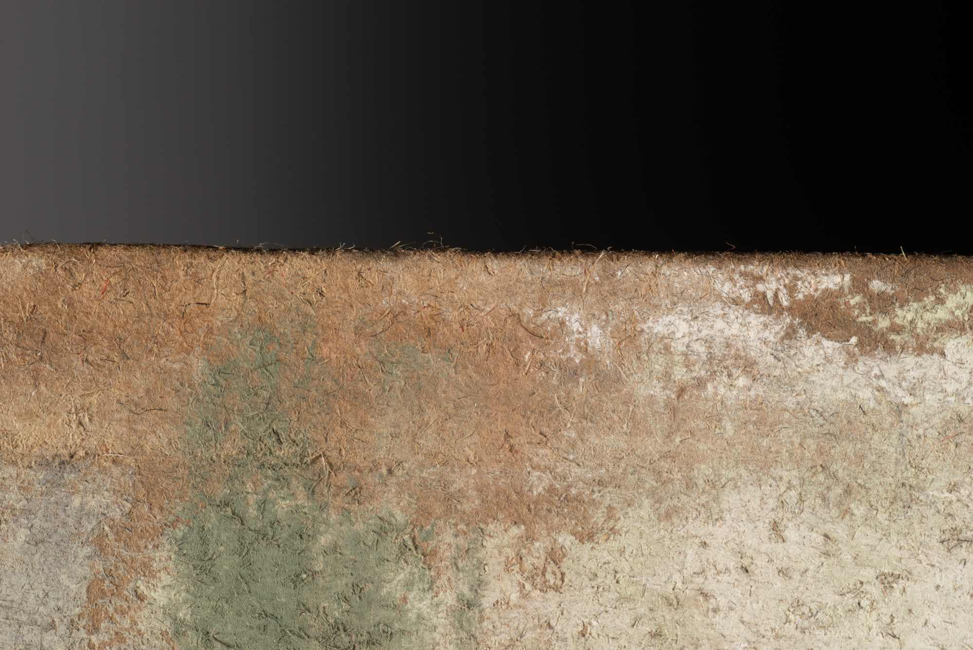 Detalle de la textura del papel