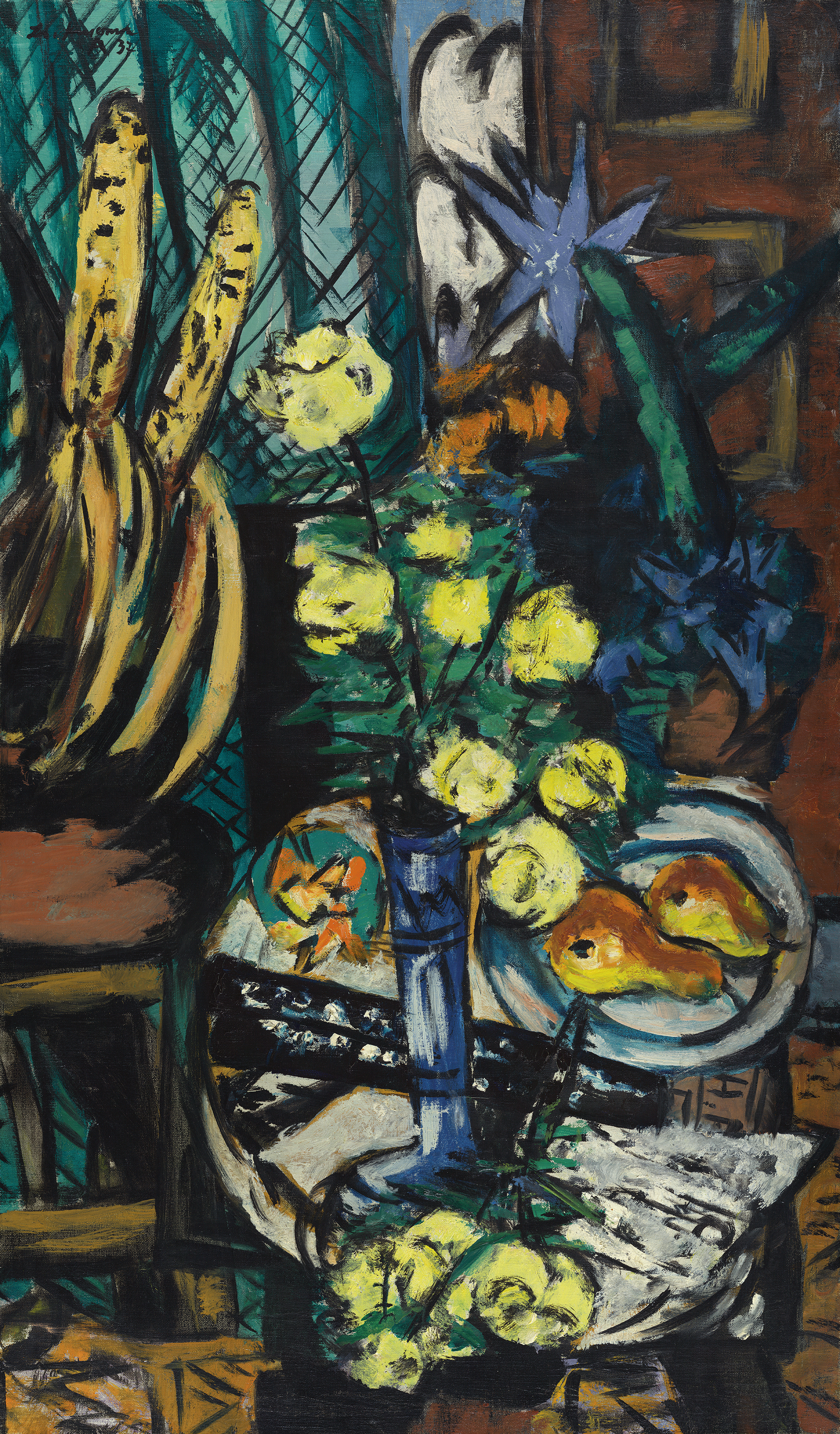 Bounce krøllet Indskrive Still life with Yellow Roses - Beckmann, Max. Museo Nacional  Thyssen-Bornemisza