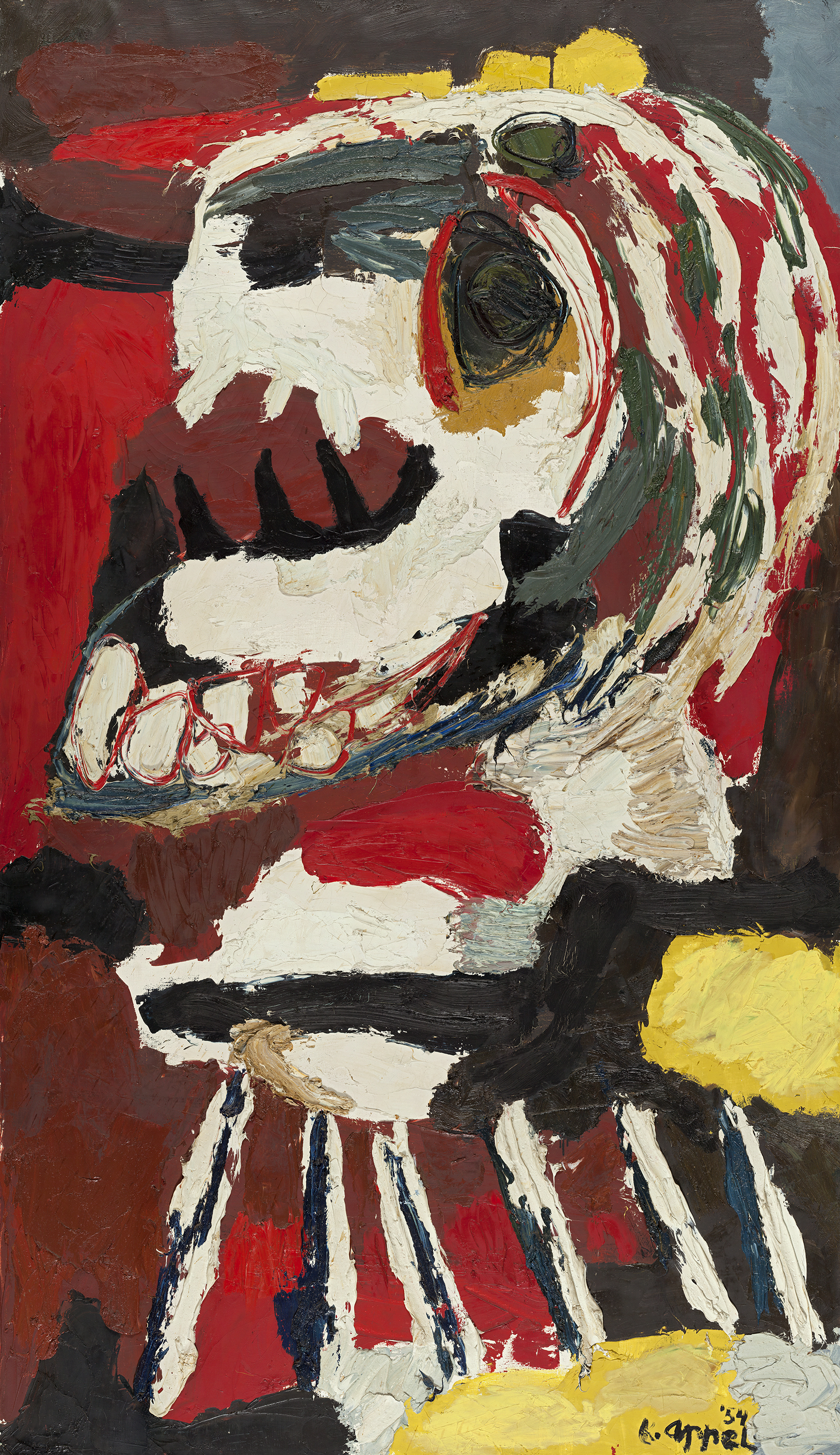 Wild Horses - Appel, Karel. Museo Nacional Thyssen-Bornemisza