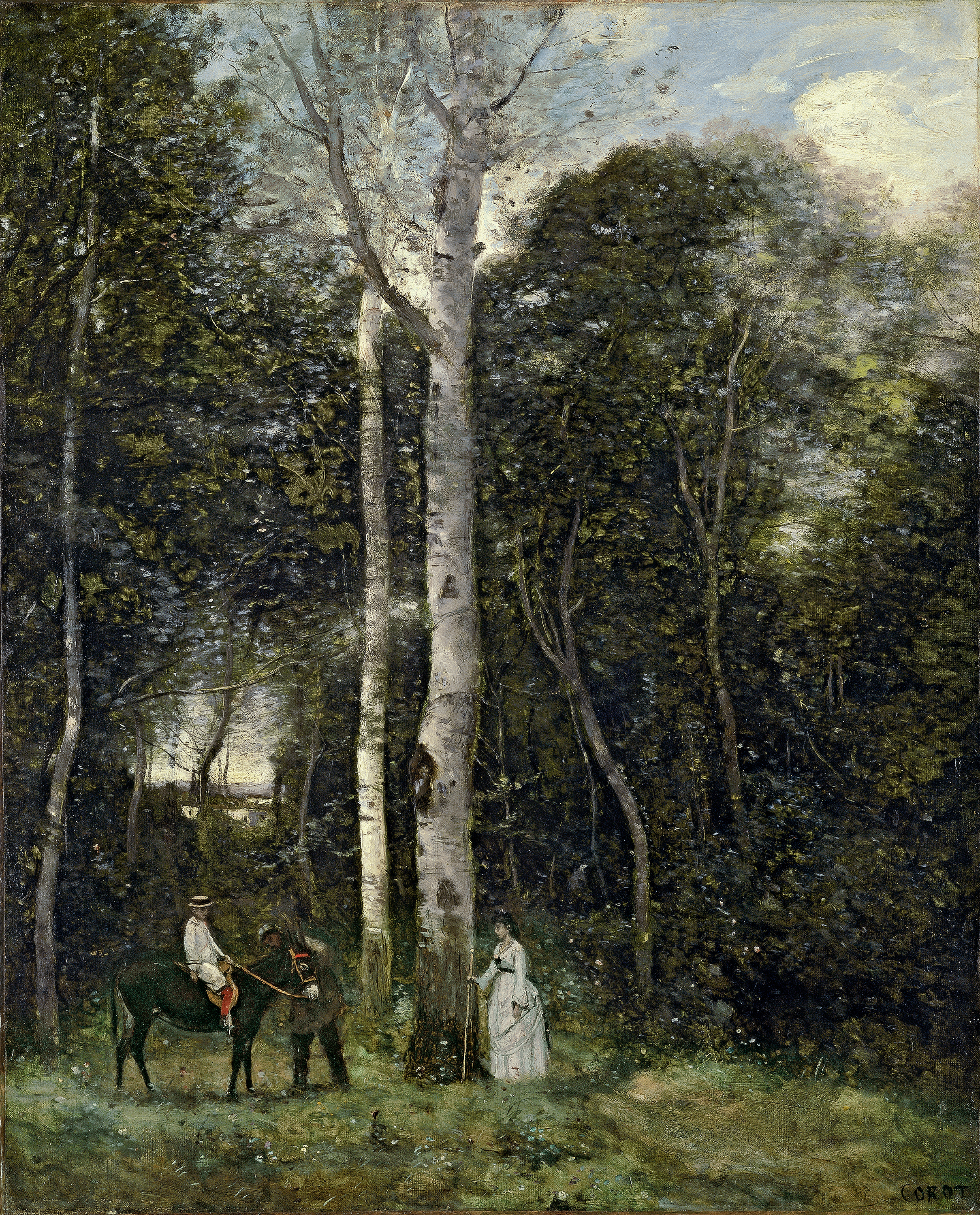 The Parc Des Lions At Port Marly Corot Jean Baptiste Camille Museo Nacional Thyssen Bornemisza The Parc Des Lions At Port Marly Corot Jean Baptiste Camille Museo Nacional Thyssen Bornemisza