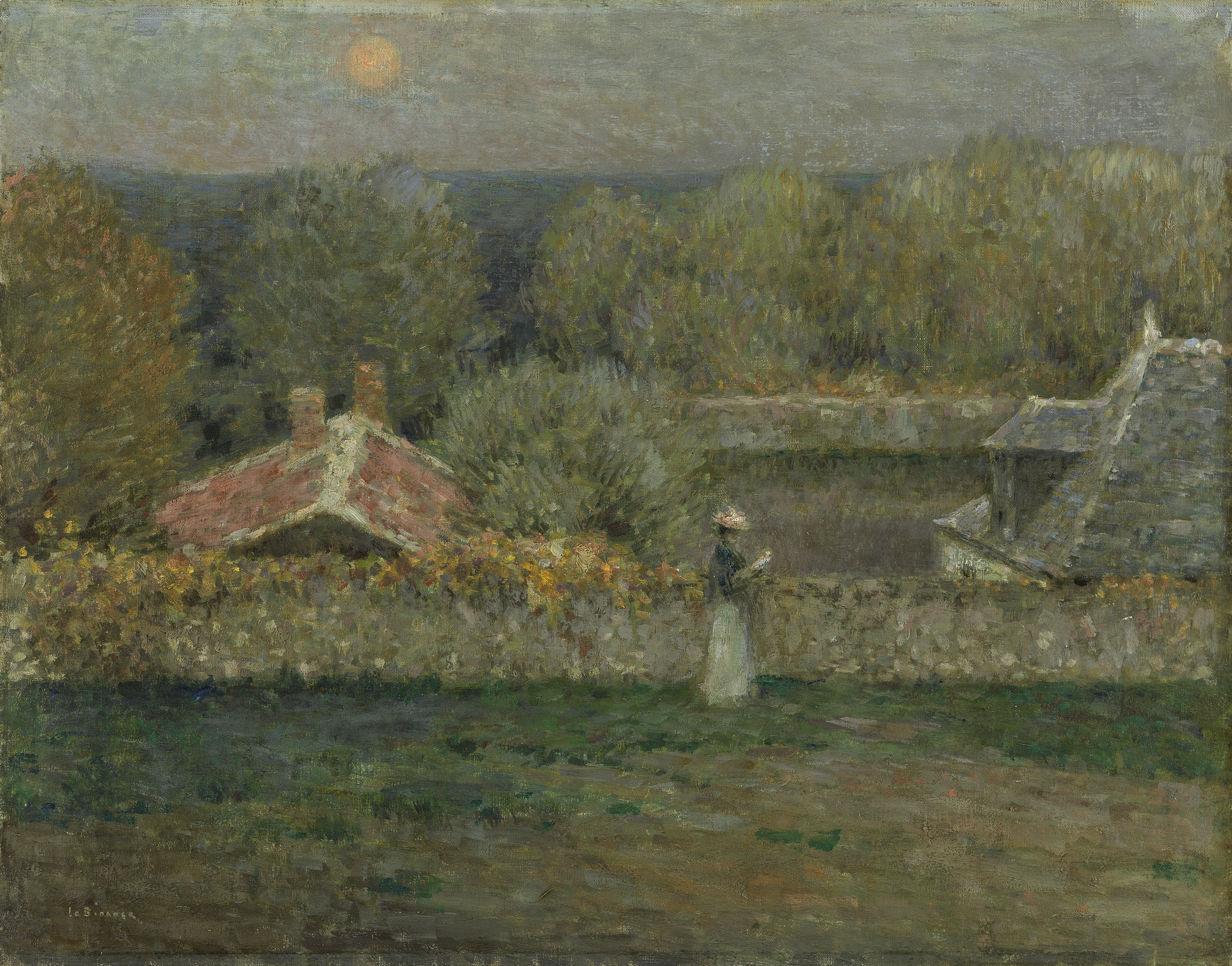 Tarde de otoño - Le Sidaner, Henri. Museo Nacional Thyssen-Bornemisza