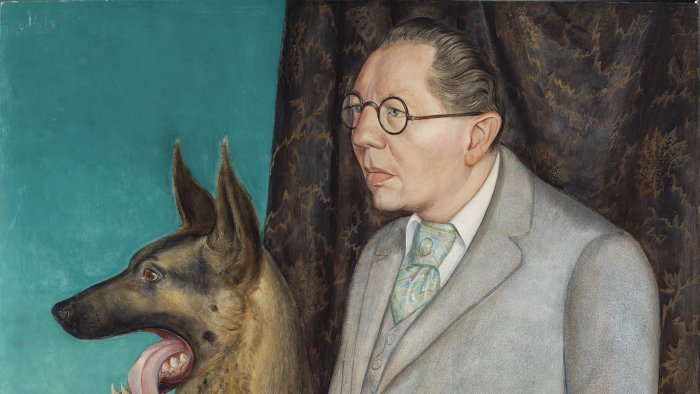 Otto Dix. Retrato de Hugo Erfurth. Técnicas y secretos
