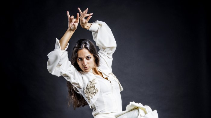 Patricia Donn (baile) y Akilino Jiménez Jiménez (guitarra)
