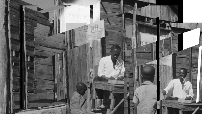 Screening and conversation with The Otolith Group, moderated by Annett Busch