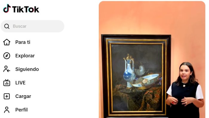 Reel "El bodegón" en TikTok