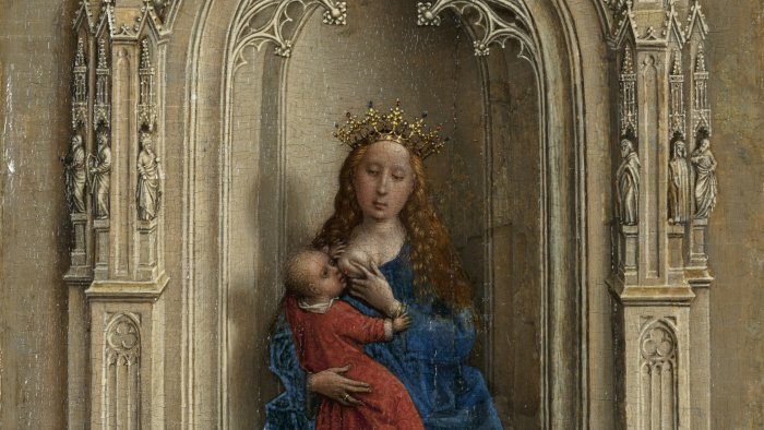 Una obra a fondo: La Virgen con el Niño entronizada, de Rogier van der Weyden