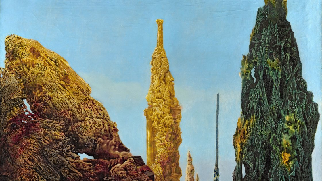 Árbol solitario y árboles conyugales. Max Ernst