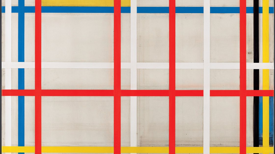 Nueva York, 3 (inacabado). Piet Mondrian