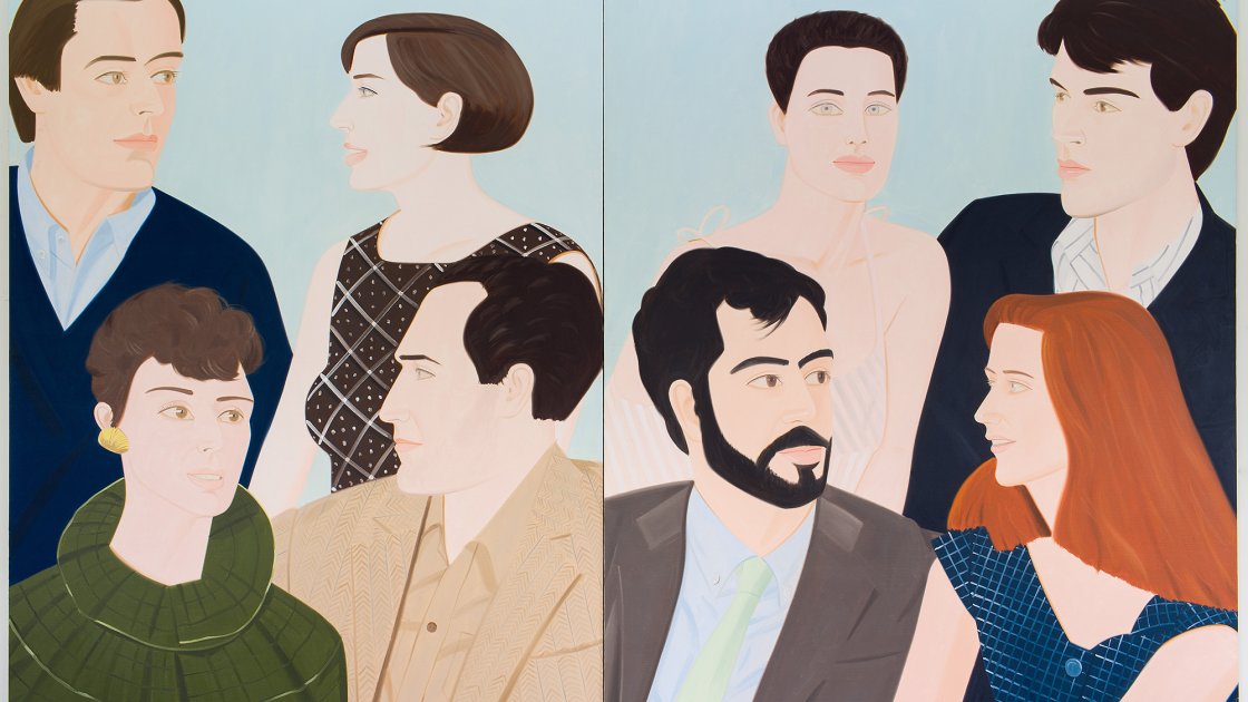 Alex Katz. En las gradas, 1983