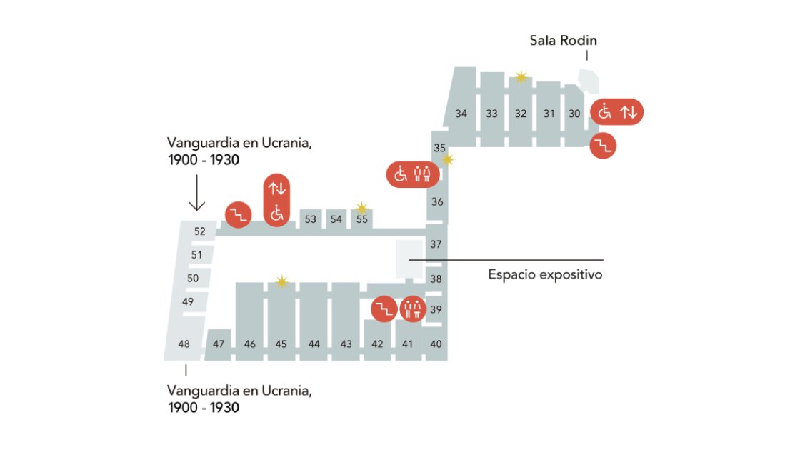 Plano planta primera Museo Nacional Thyssen-Bornemisza Plano planta primera Museo Nacional Thyssen-Bornemisza