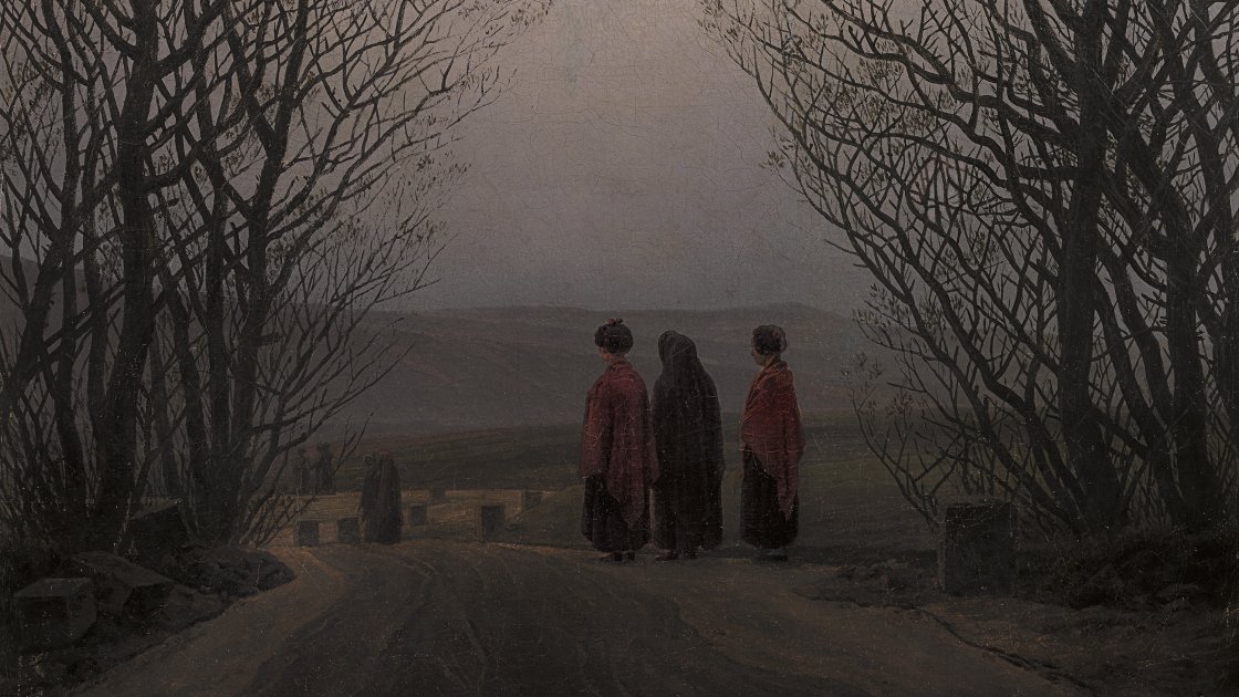 Mañana de Pascua. Caspar David Friedrich