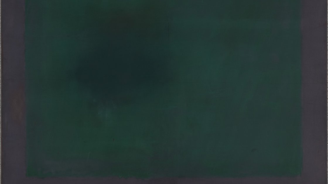 Sin título (Verde sobre morado). Mark Rothko