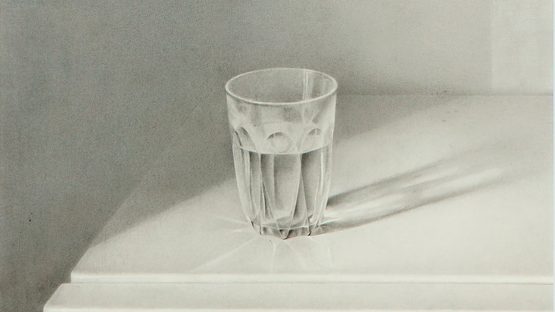 Isabel Quintanilla. Vaso sobre la nevera, 1972