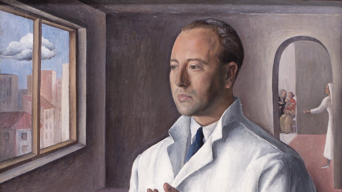 Rosario de Velasco. Retrato del doctor Luis de Velasco, hacia 1933 