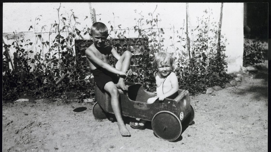 Ingvar Kamprad durante su infancia