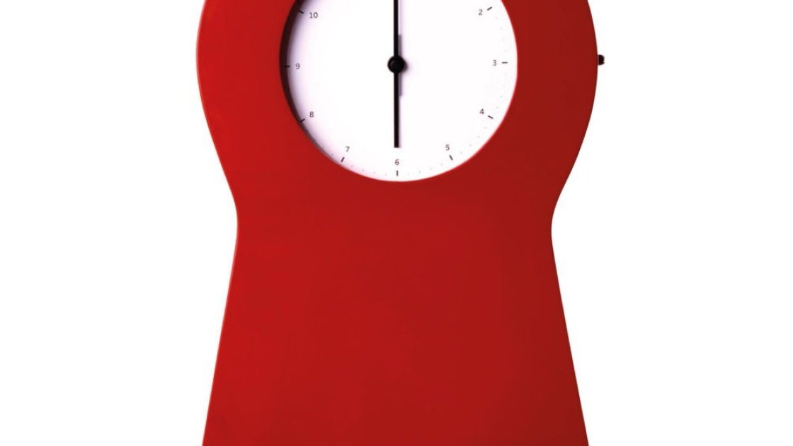 Reloj de la colección IKEA PS del año 1995, diseñado por Thomas Eriksson.