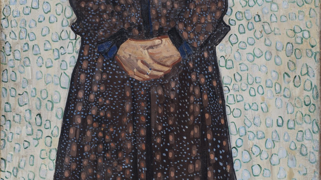 Campesina ucraniana. Volodymyr Burliuk