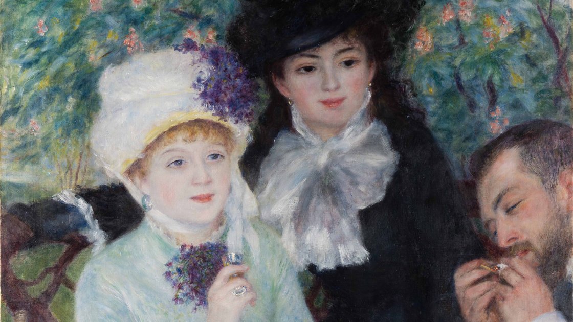 Pierre-Auguste Renoir. Después del almuerzo
