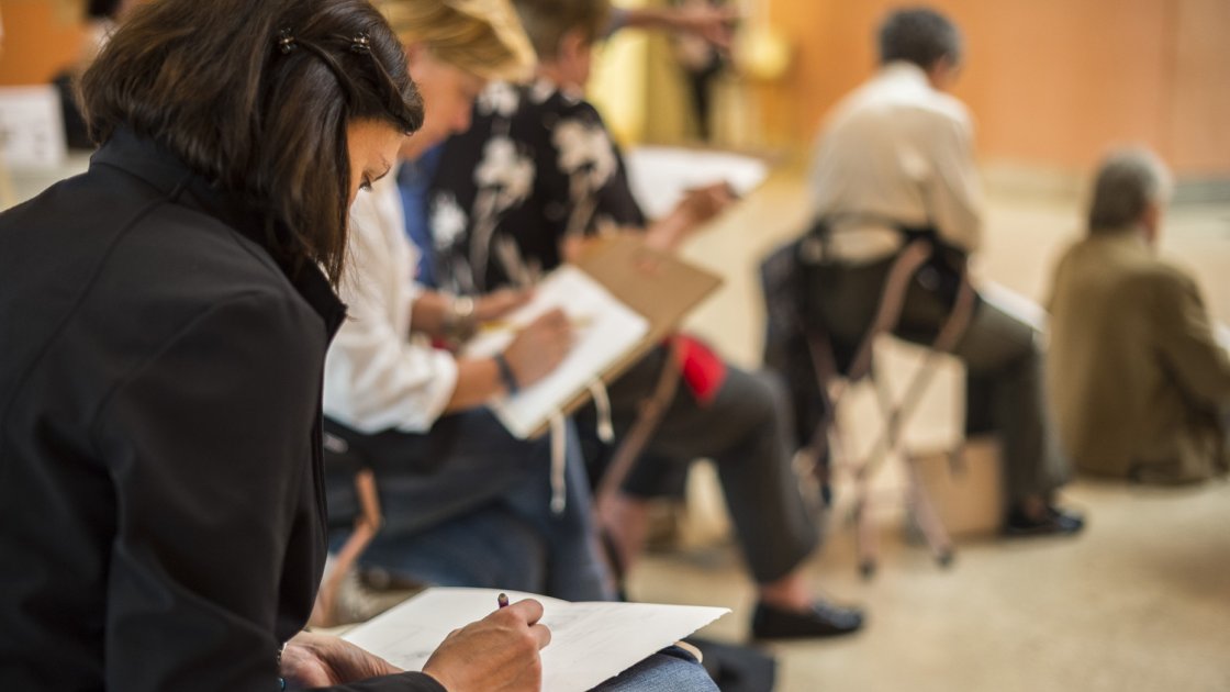 Actividad "El museo en tu cuaderno": Taller de dibujo exclusivo, impartido por Jorge Arranz