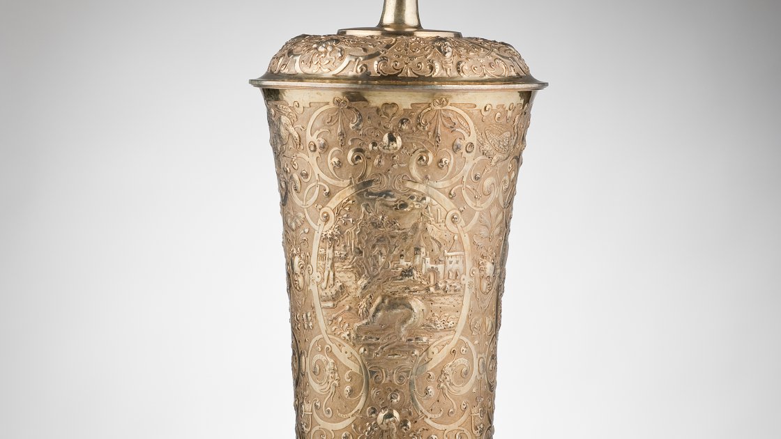 Melchior Bair, Vaso con tapa