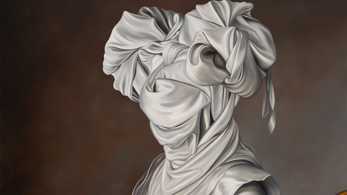 Ewa Juszkiewicz, La carta (según Adélaïde Labille-Guiard), 2023