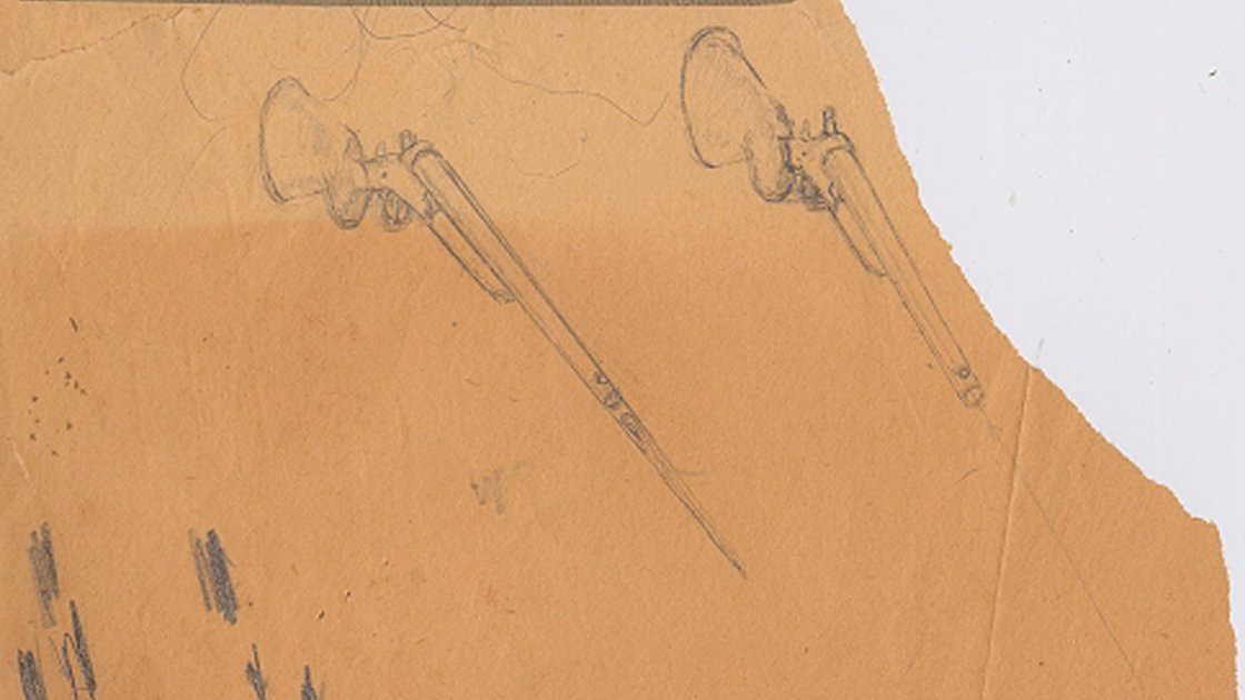Sin título. Material preparatorio para la pintura “Un segundo antes del despertar de un sueño provocado por el vuelo de una abeja alrededor de una granada”