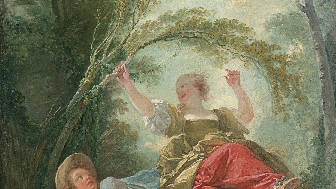 El columpio. Jean-Honoré Fragonard