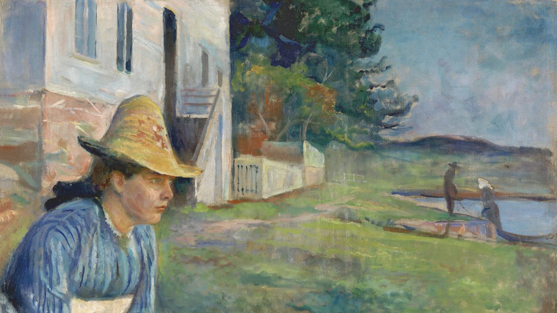 Atardecer. Edvard Munch