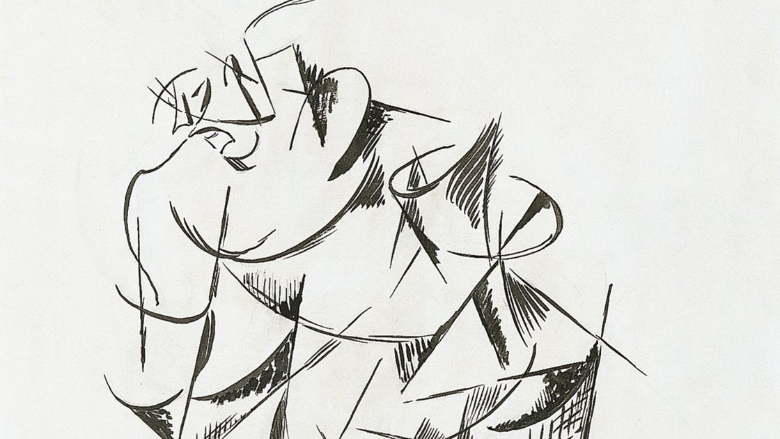 Dinamismo del cuerpo humano: Boxeador. Umberto Boccioni